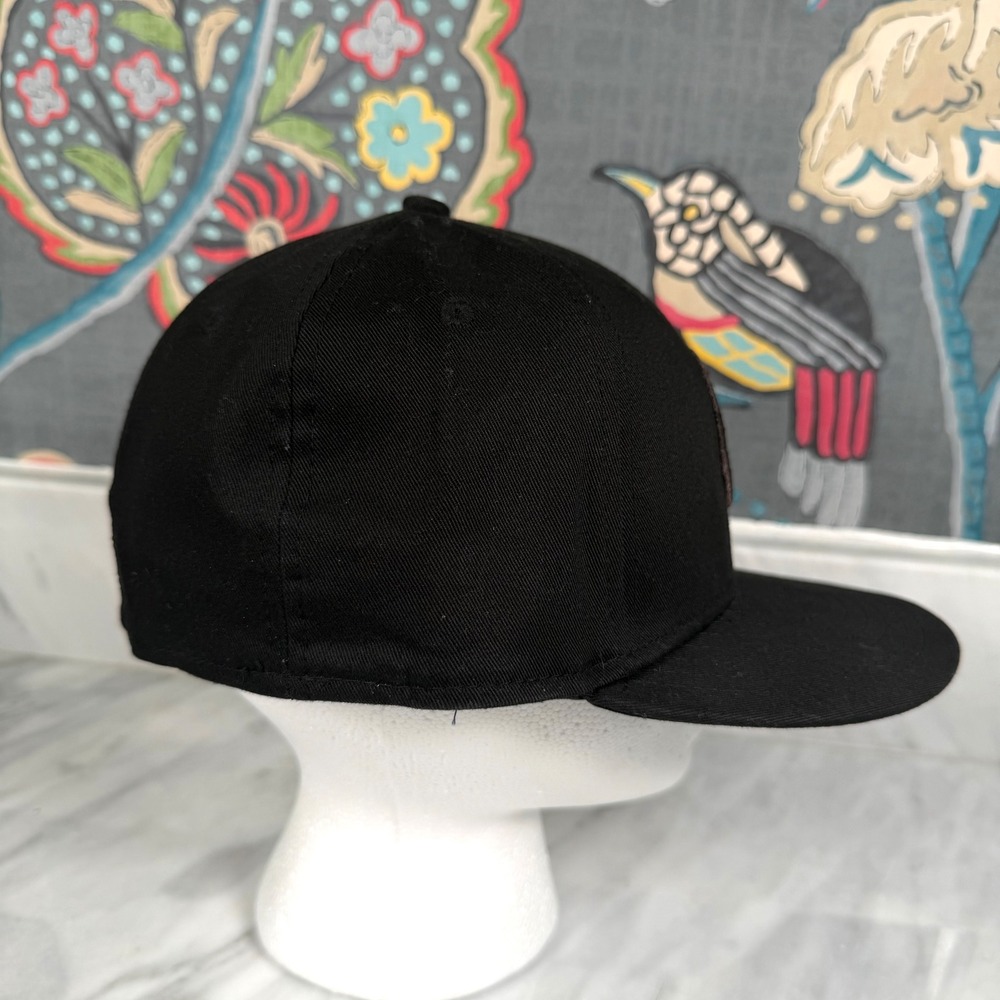 Harley-Davidson New Era 59FIFTY Fitted Hat Black Willie G Skull Cap Sz 7 Men XS - Picture 5 of 11